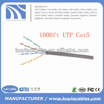 Beige Cat5e UTP Lan Kabel 305M